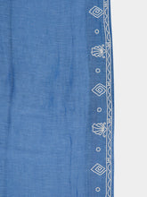 Alémais Blue Yasmeen Embellished Midi Dress