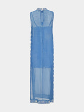 Alémais Blue Yasmeen Embellished Midi Dress