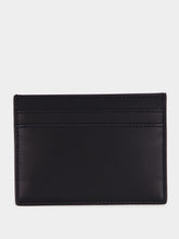 Saint Laurent Black Matte Leather Card Case