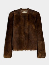 Zimmermann Toffee Hypnotic Shearling Jacket