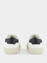 Saint Laurent Optic White Court Classic Leather Sneakers