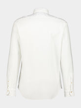 Boglioli White Cotton Poplin Regular-Fit Shirt