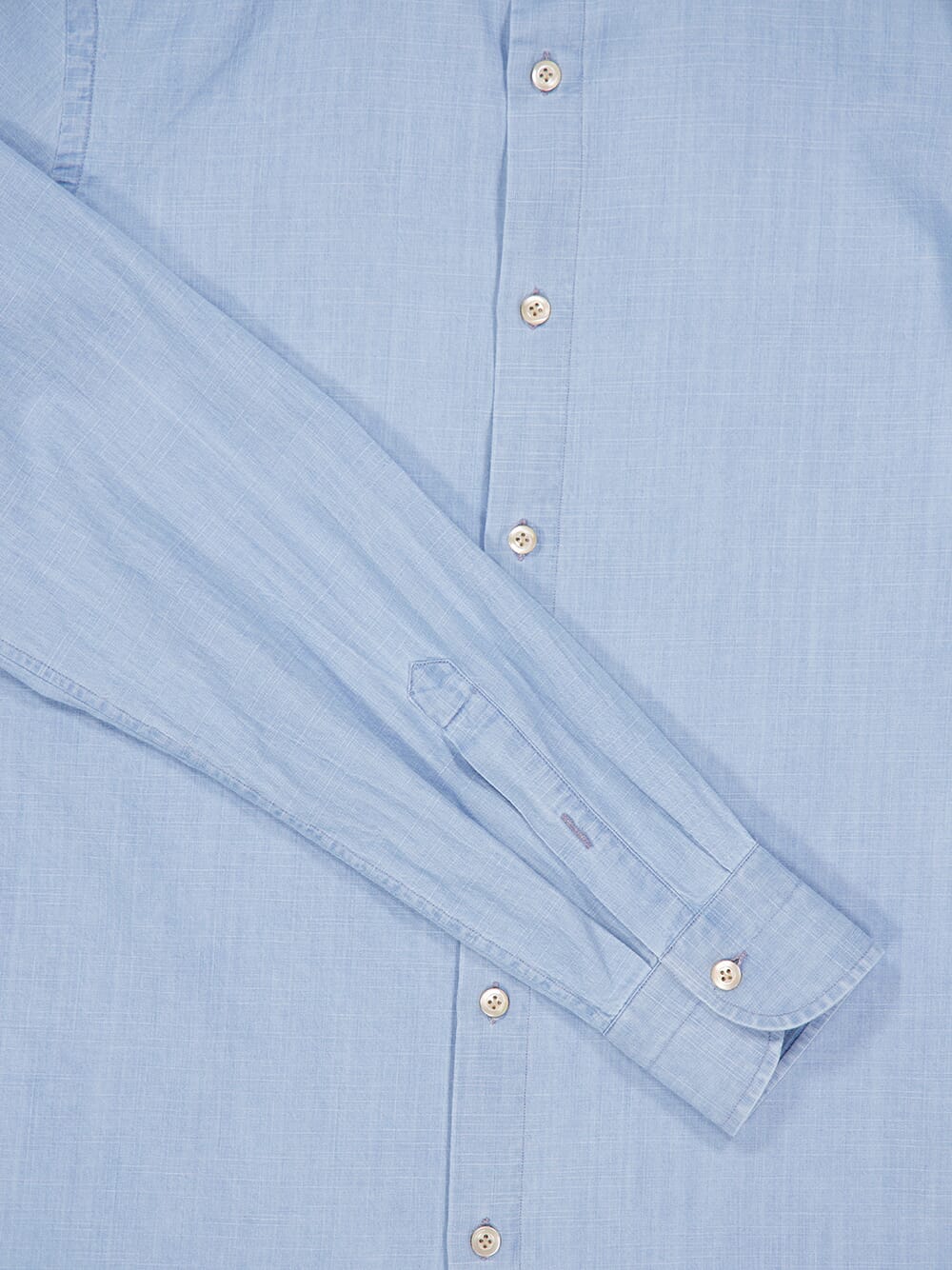 Light Blue Regular Fit Cotton Shirt