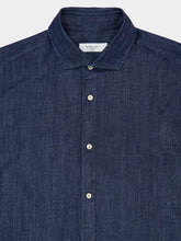 Boglioli Dark Blue Cotton Long-Sleeve Shirt