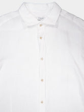 Boglioli White Linen Classic Shirt