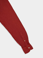 Boglioli Rustic Red Linen Shirt