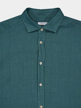 Boglioli Teal Linen Shirt