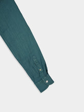 Boglioli Teal Linen Shirt