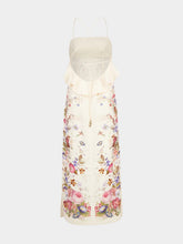 Zimmermann Patience Vanilla Floral Frill Dress