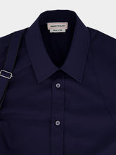 McQueen Ink Blue Harness Shirt