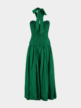 Zimmermann Daylight Knot Midi Dress in Emerald