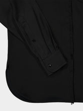 Stella McCartney Black Fringed Satin Shirt