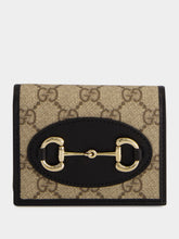 Gucci Black Horsebit 1955 Small Wallet