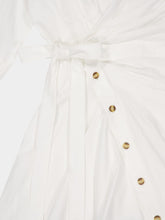 Zimmermann Ivory Rebellion Poplin Mini Dress