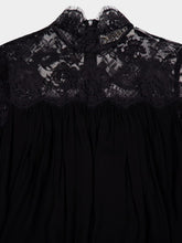 Zimmermann Black Hypnotic Lace Yoke Top