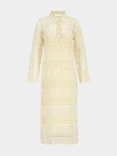 Zimmermann Wanderlust Natural Sun Crochet Maxi Dress