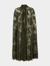Zimmermann Olive Green Memento Lace Cape
