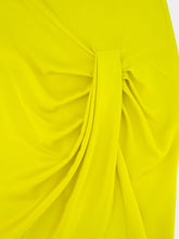 Stella McCartney Bright Yellow Draped Midi Skirt