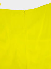Stella McCartney Bright Yellow Draped Midi Skirt