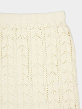 Zimmermann Awaken Cream Lace Crochet Cotton Midi Skirt