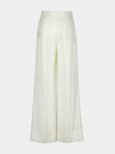 Stella McCartney Chalk White Tuxedo Trousers