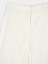 Stella McCartney Chalk White Tuxedo Trousers