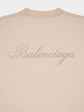 Balenciaga Embellished Logo Cotton T-Shirt