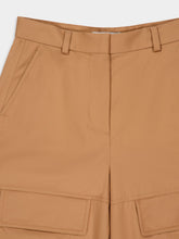 Stella McCartney Tan Organic Cotton Cargo Trousers