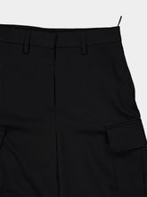 Stella McCartney Black Wool Cargo Trousers