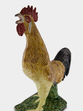 Bordallo Pinheiro Large Rooster Singing Figure