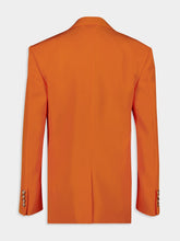 Stella McCartney Tangerine Oversized Single-Breasted Blazer