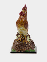 Bordallo Pinheiro Rooster Ceramic Figure