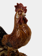 Bordallo Pinheiro Rooster Ceramic Figure