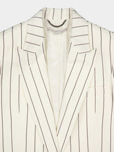Stella McCartney Striped Single-Breasted Blazer