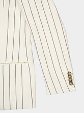 Stella McCartney Striped Single-Breasted Blazer