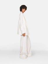 Stella McCartney Chalk White Tuxedo Trousers