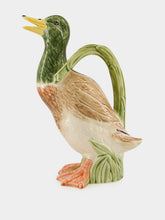Bordallo Pinheiro Duck Faience Pitcher