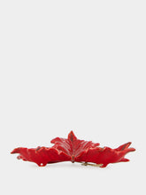 Bordallo Pinheiro Maple Leaf Small in Burgundy