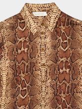 Zimmermann Toffee Snake Hypnotic Shirt