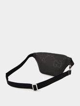 Gucci Black Leather GG Jumbo Belt Bag