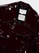 Stella McCartney Shiraz Patent Long Trench Coat