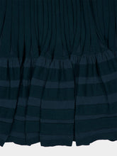 Zimmermann Teal Rebellion Gathered Midi Skirt