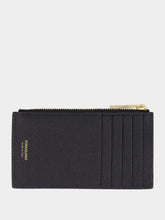 Ferragamo Micro Gancio Black Card Holder