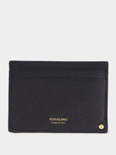 Ferragamo Gancini Black Card Holder