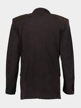 Balenciaga Slim Worn-Out Double-Breasted Jacket