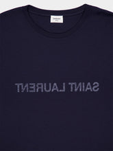Saint Laurent Marine Reverse Logo T-Shirt