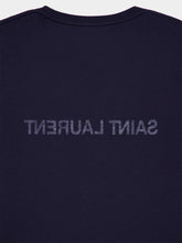 Saint Laurent Marine Reverse Logo T-Shirt