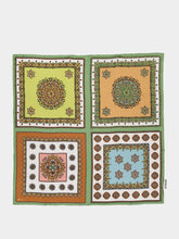 Alémais Contina Tiles Printed Silk Scarf
