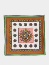 Alémais Contina Tiles Printed Silk Scarf