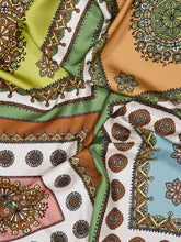 Alémais Contina Tiles Printed Silk Scarf